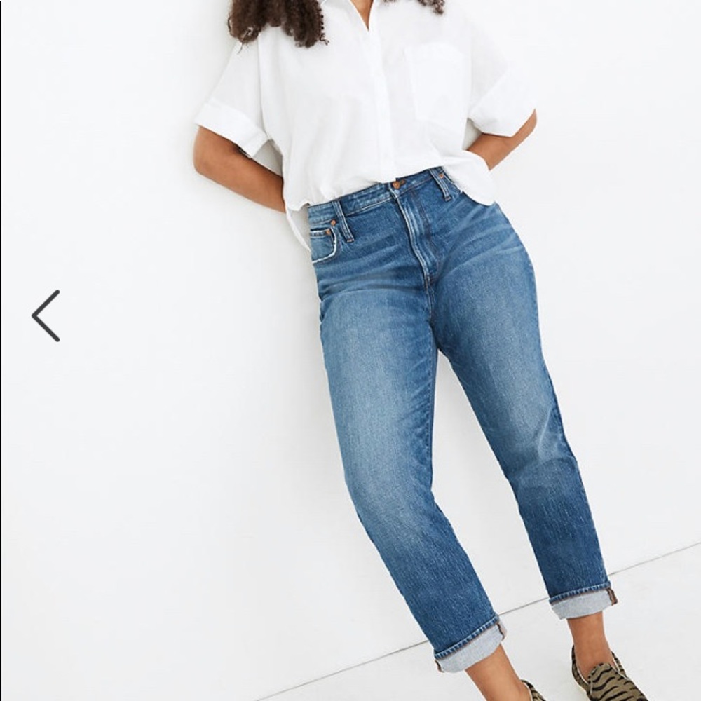 Madewell Highrise Slim Boyjeans